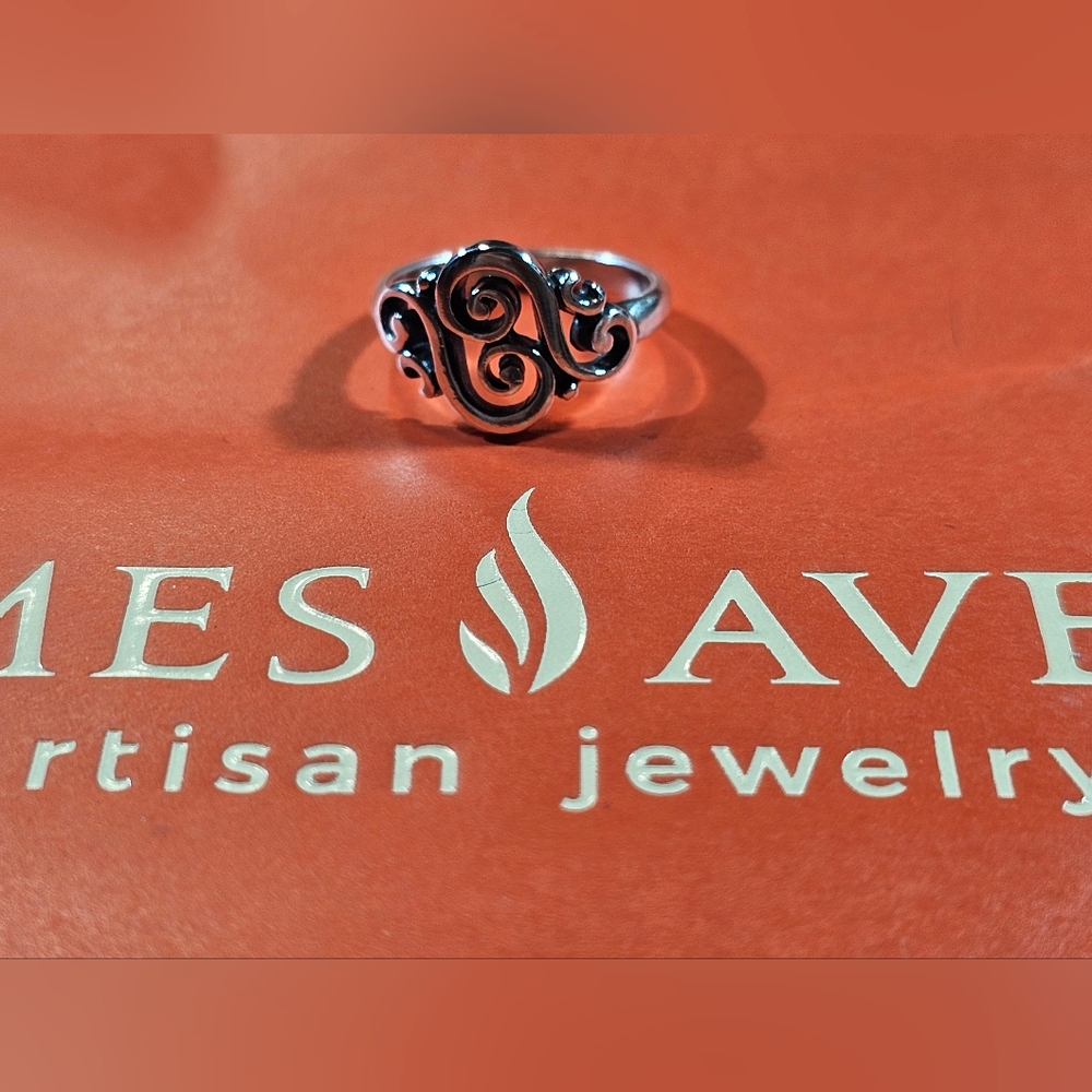 James Avery Retired Spanish Swirl Filigree Ring